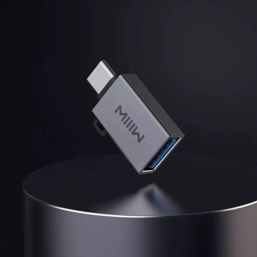 Адаптер Xiaomi MiiW Adapter Type-C to USB Space Gray (3205855)