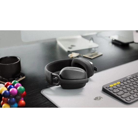Навушники з мікрофоном Logitech Zone Vibe 100 Graphite (981-001213)