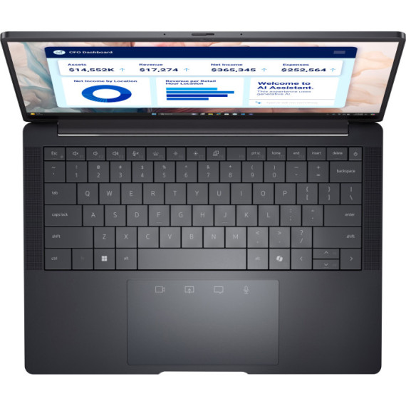 Dell Pro 13 Premium Touch Magnesium Black (BTO208PA13250UA_W11P)