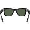 Ray-Ban Meta Wayfarer Gen 2 Standard Shiny Black Frame / G-15 Green Lenses (RW4012 601/71 50-22)