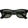 Ray-Ban Meta Wayfarer Gen 2 Standard Shiny Black Frame / G-15 Green Lenses (RW4012 601/71 50-22)