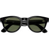 Ray-Ban Meta Headliner Gen 2 Low Bridge Fit Standard Shiny Black Frame/G-15 GreenLenses RW4013F 601/71 51-23