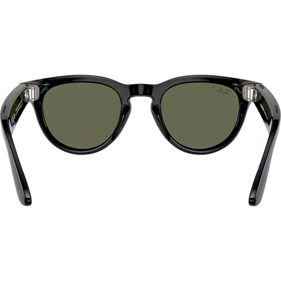 Ray-Ban Meta Headliner Gen 2 Low Bridge Fit Standard Shiny Black Frame/G-15 GreenLenses RW4013F 601/71 51-23