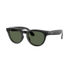 Ray-Ban Meta Headliner Gen2 HighBridge Fit Shiny Black/Clear-Graphite Green Transitions RW4013 601/1M 50-23