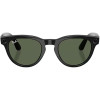Ray-Ban Meta Headliner Gen 2 Standard Shiny Black Frame / G-15 Green Lenses (RW4013 601/71 50-23)