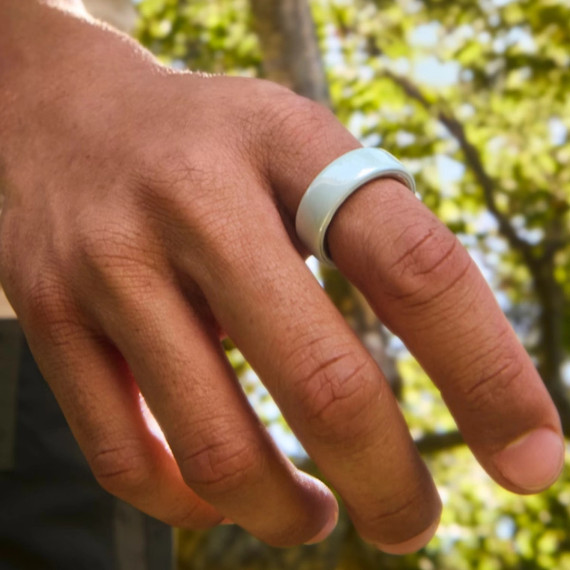 Oura Ring 4 Ceramic Tide Size 7 (JZ90-57461-07)
