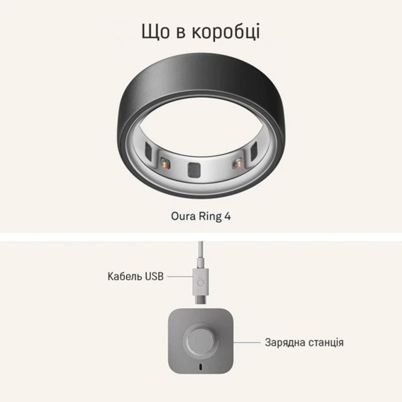 Oura Ring 4 Stealth Size 10 (JZ90-54218-10)