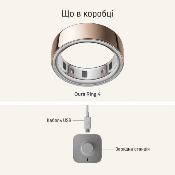 Oura Ring 4 Rose Gold Size 10 (JZ90-54219-10)