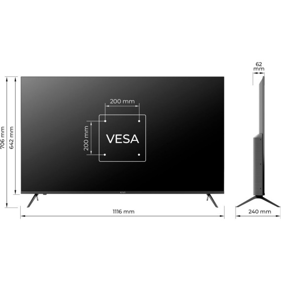 Телевизор KIVI 50U760QB