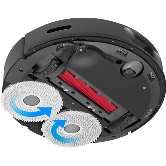 Робот-пилосос з вологим прибиранням RoboRock Qrevo S Black