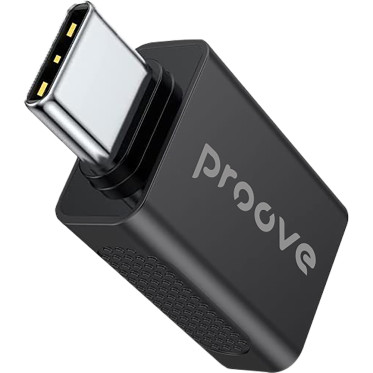 Перехідник OTG Proove Extension USB to Type-C (black) (HBEX00101001)