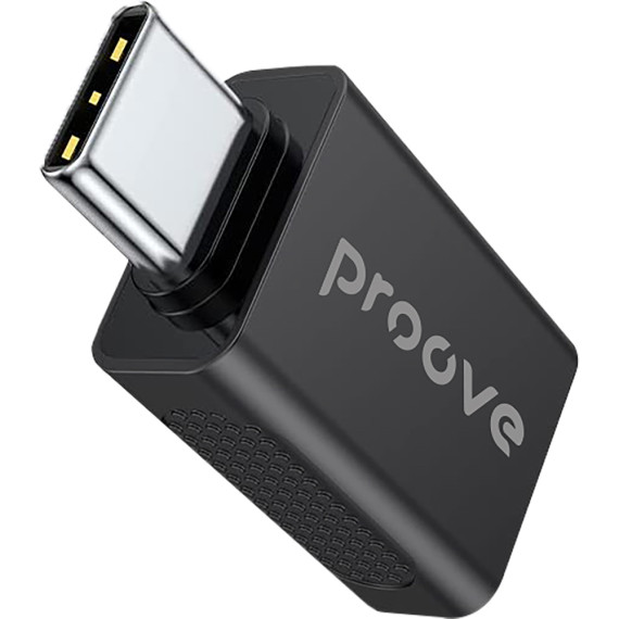 Перехідник OTG Proove Extension USB to Type-C (black) (HBEX00101001)