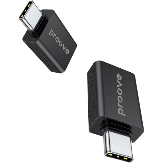 Перехідник OTG Proove Extension USB to Type-C (black) (HBEX00101001)