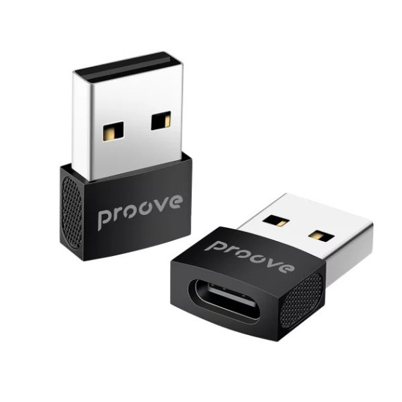 Перехідник OTG Proove Extension Type-C to USB (black) (HBEX00012001)