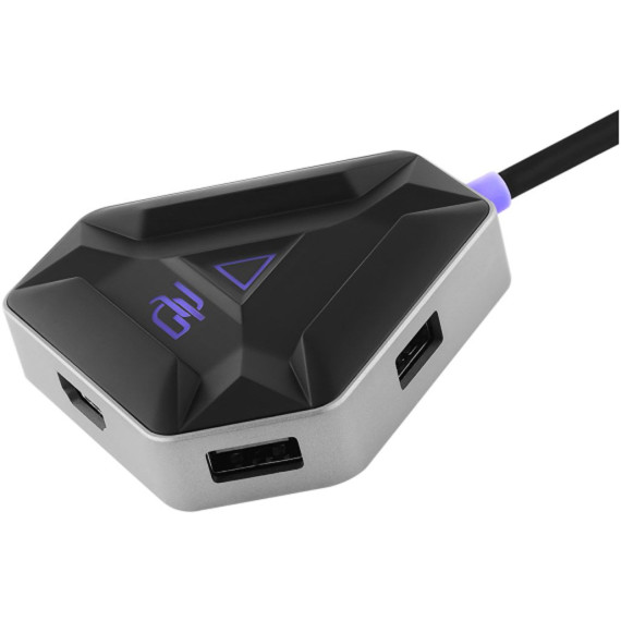 Type-C-Хаб Proove Gaming Spectre (2*USB3.0 + Type-C + PD100W + HDMI) (dark gray) (HBPG10221205)