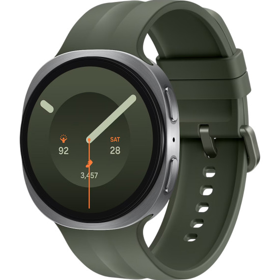 Samsung Galaxy Watch9 Silver Bluetooth 44mm Sport Band Olive M/L (SM-L350NZSA) UA