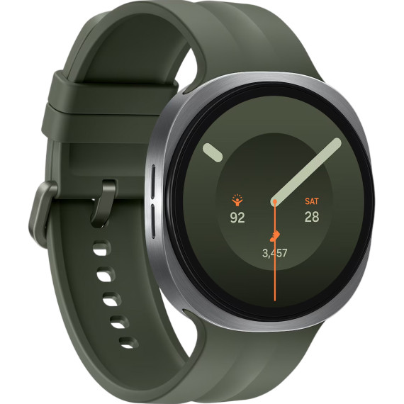Samsung Galaxy Watch9 Silver Bluetooth 44mm Sport Band Olive M/L (SM-L350NZSA) UA