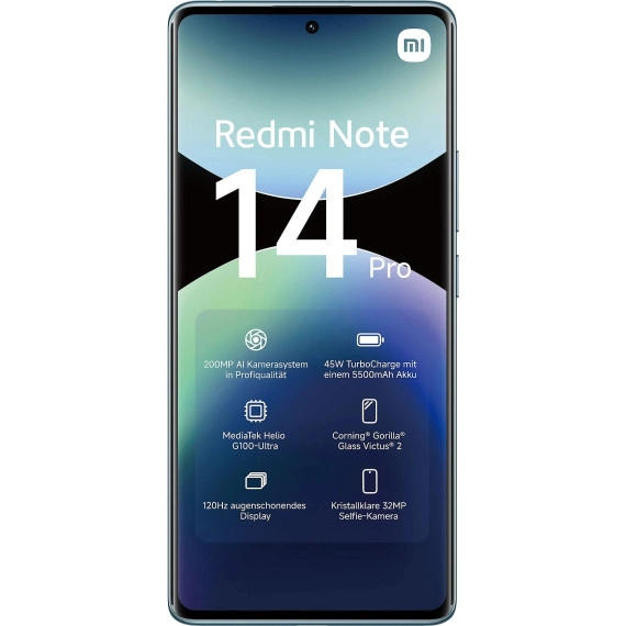 Купить Xiaomi Redmi Note 14 Pro 12/512GB Ocean Blue EU в Одессе