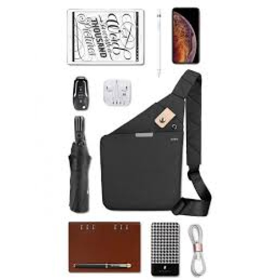 Сумка WIWU City Crossbody Mini (Чорний)