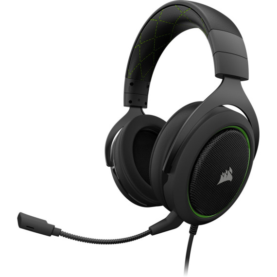 Компьютерная гарнитура Corsair Gaming HS50 Stereo Green (CA-9011171-EU)