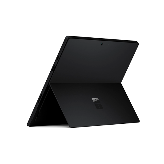 Microsoft Surface Pro 7 Matte Black Bundle with Black Surface Pro Type Cover (QWV-00007)