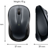 Logitech M325 Wireless Mouse Dark Silver (910-002334)