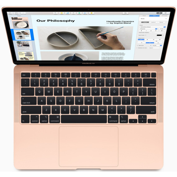 Apple MacBook Air 13" Gold Late 2020 (Z12A000FN, Z12A000P7)