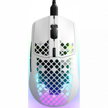 Мышь SteelSeries Aerox 3 (2022) Snow White (62603)