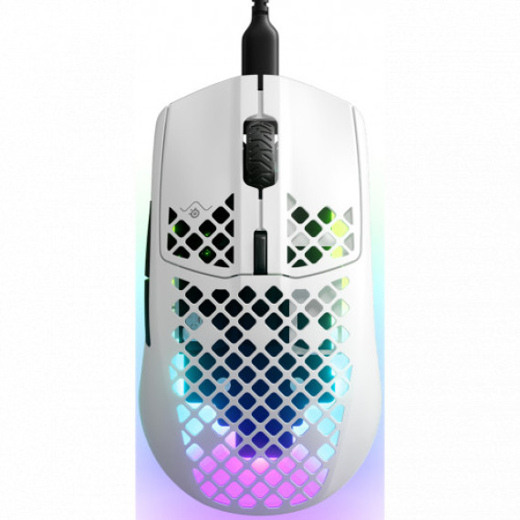Мышь SteelSeries Aerox 3 (2022) Snow White (62603)