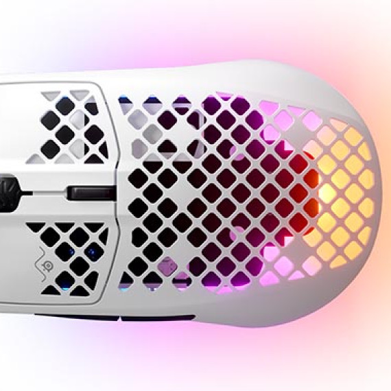 Мышь SteelSeries Aerox 3 (2022) Snow White (62603)