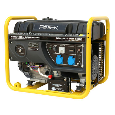Бензиновий генератор ROTEK GG4-1A-7300-5EBZ 220V 50Hz (1 фаза) 7,3 kW (GEN234)