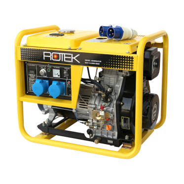Дизельний генератор ROTEK GD4-1A-6000-5EBZ 220V 50Hz (1 фаза) 5,5 kW (GEN236)