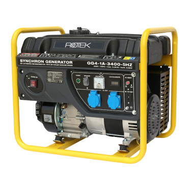 Бензиновий генератор ROTEK GG4-1-3400-5HZ 220V 50Hz (1 фаза) 3,4 kW (GEN233)