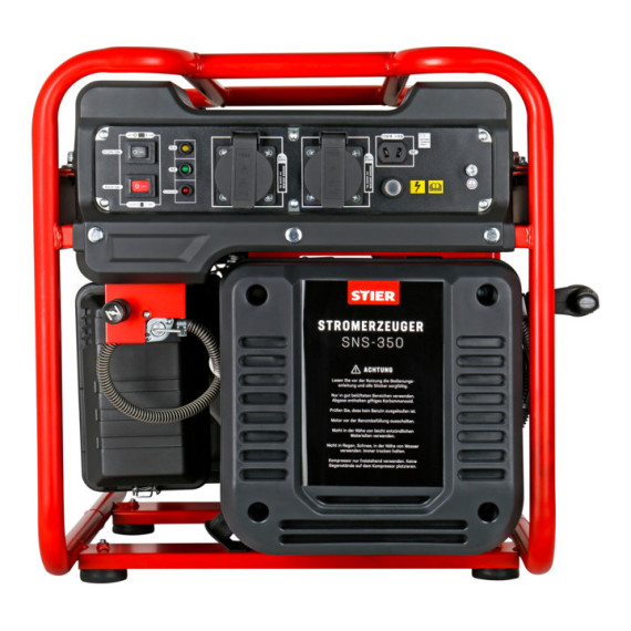 Инверторный бензиновый генератор Stier SNS-350 3,5 kW 69 dB(A)