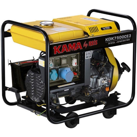 Генератор дизельный KAMA KDK7500CE3