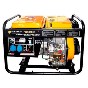 Дизельный генератор Forte FGD8000E (63491)