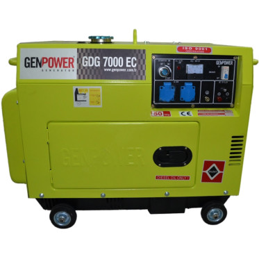 Дизельный генератор Genpower GDG 7000 EC