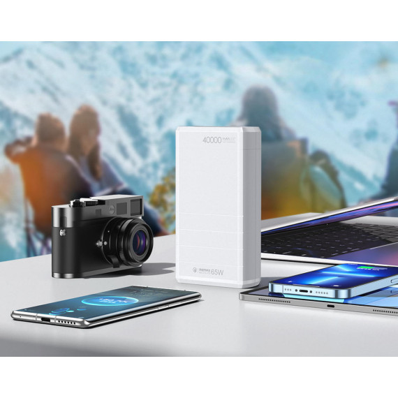 REMAX Dinba Series 65W PD+QC Fast Charging Power Bank 40000mAh RPP-310