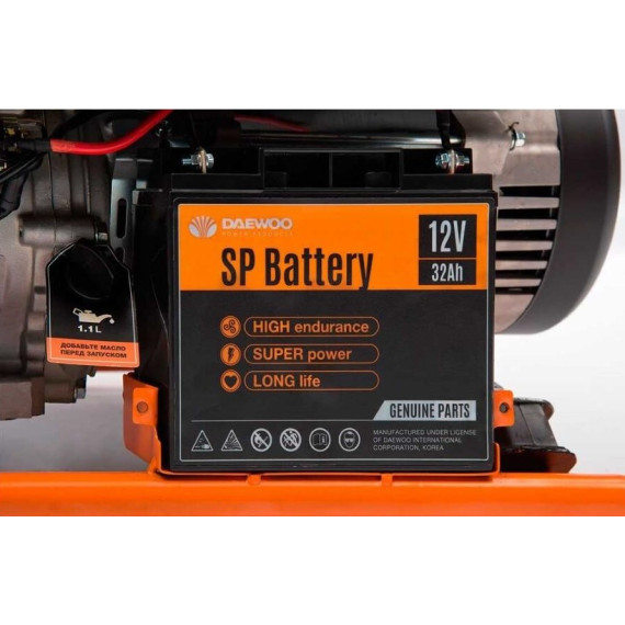 Бензиновый генератор DAEWOO GDA 7500E