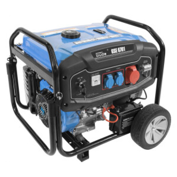 Бензиновый генератор Gude GSE 6701 RS (40730)