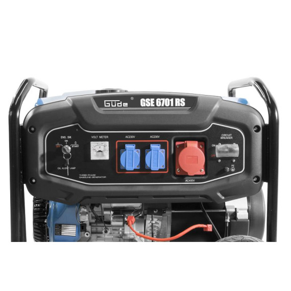 Бензиновый генератор Gude GSE 6701 RS (40730)