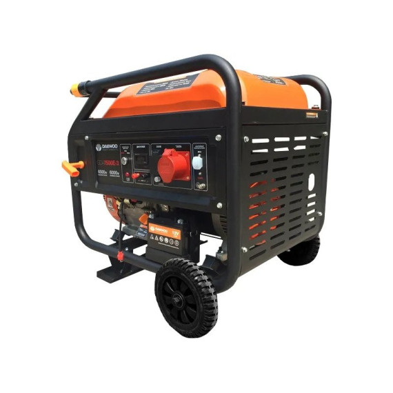 Бензиновый генератор Daewoo Power GDA 7500E-3