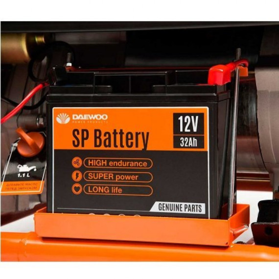 Бензиновый генератор Daewoo Power GDA 7500DPE-3