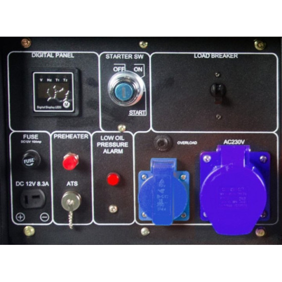 Дизельный генератор KOMPAK DG6100XE