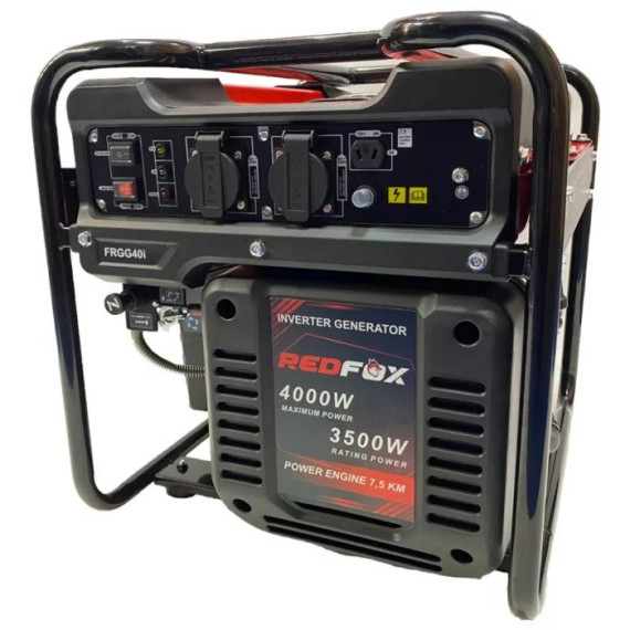 Инверторный бензиновый генератор RedFox FRGG40i