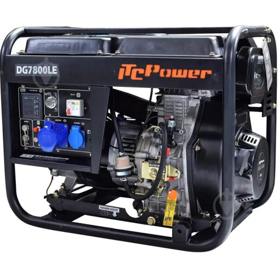Дизельный генератор ITC Power DG7800LE