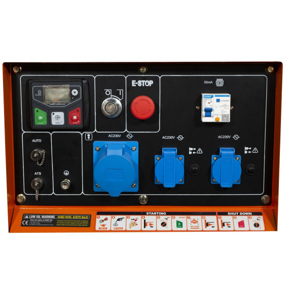 Дизельный генератор Black+Decker BXGND6300E