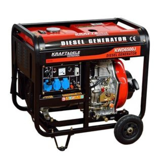 Бензиновый генератор Kraft&Dele KW-6500EL (KD-122)