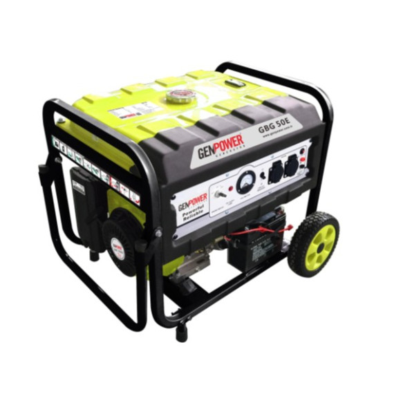 Бензиновий генератор Genpower GBG 50E