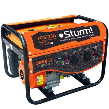 Бензиновый генератор Sturm PG8735